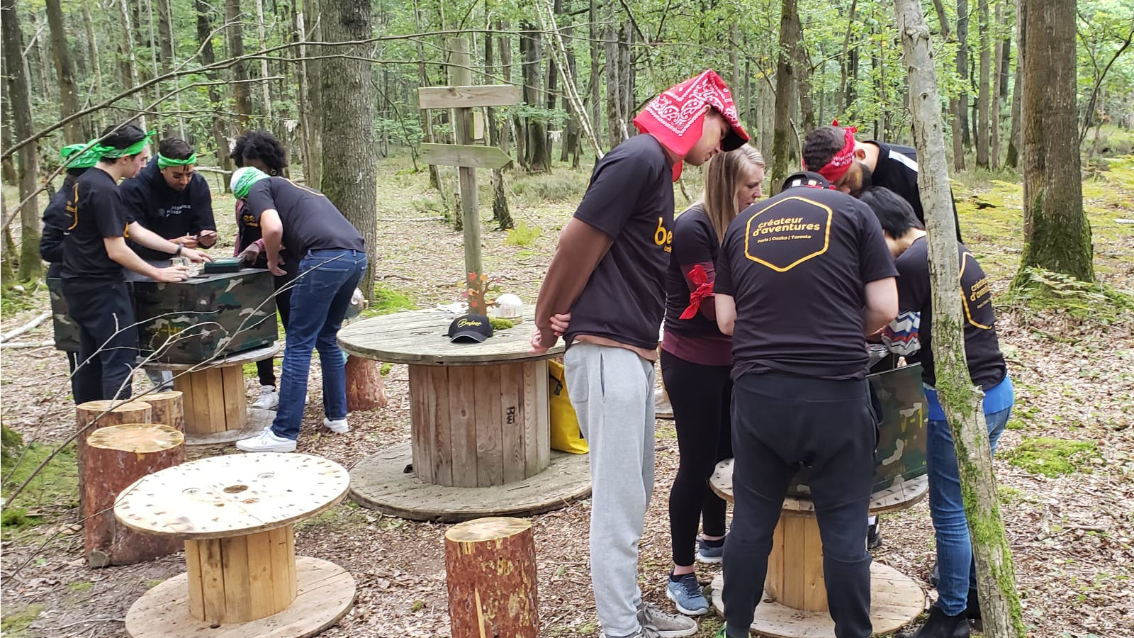 Team Building Challenge Forest Games - TAOS Event
